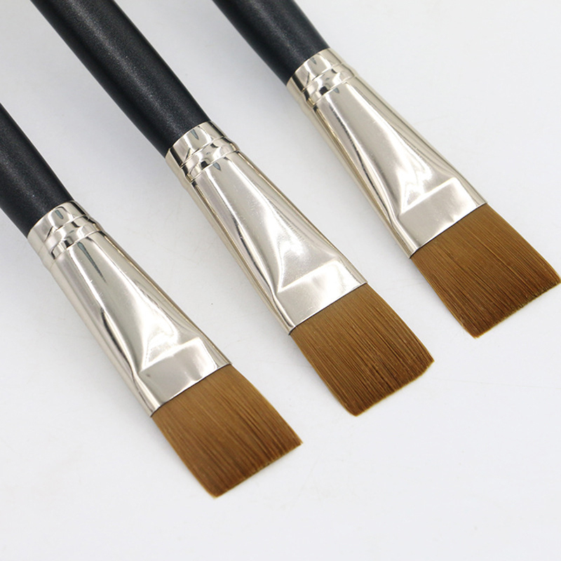 【L】Flat Square Foundation Brus - Hair Care Tools recension och pris