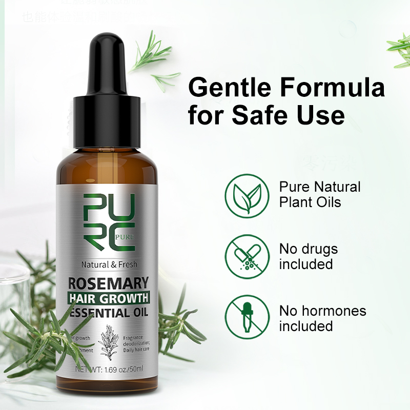 PURC Rosemary Oil for Hair Gro - Hair Care Vitamin E recension och pris