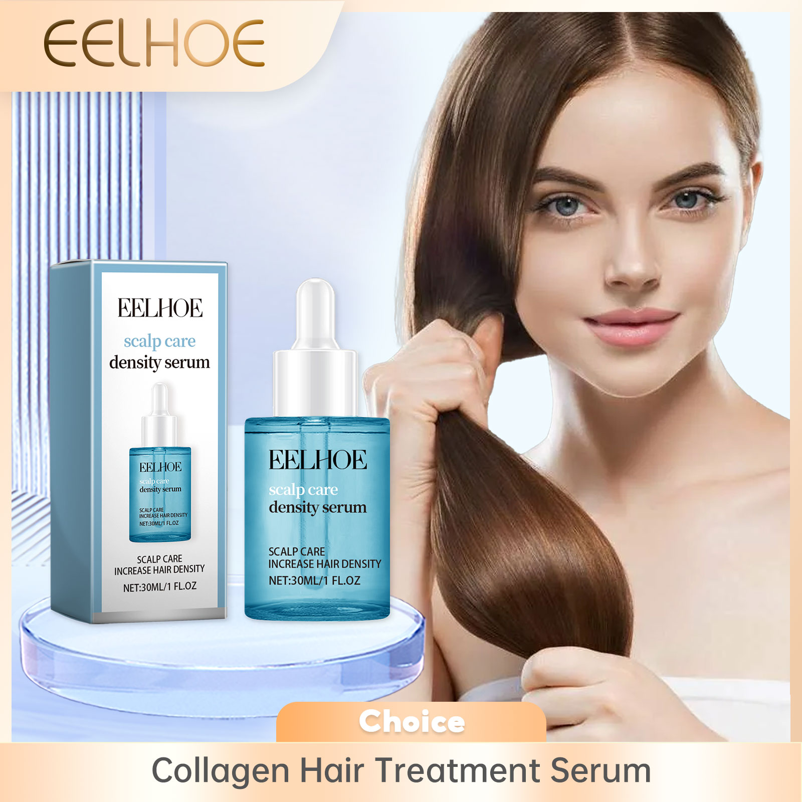 EELHOE Collagen Hair Treatment - Hair Care Vitamin E recension och pris
