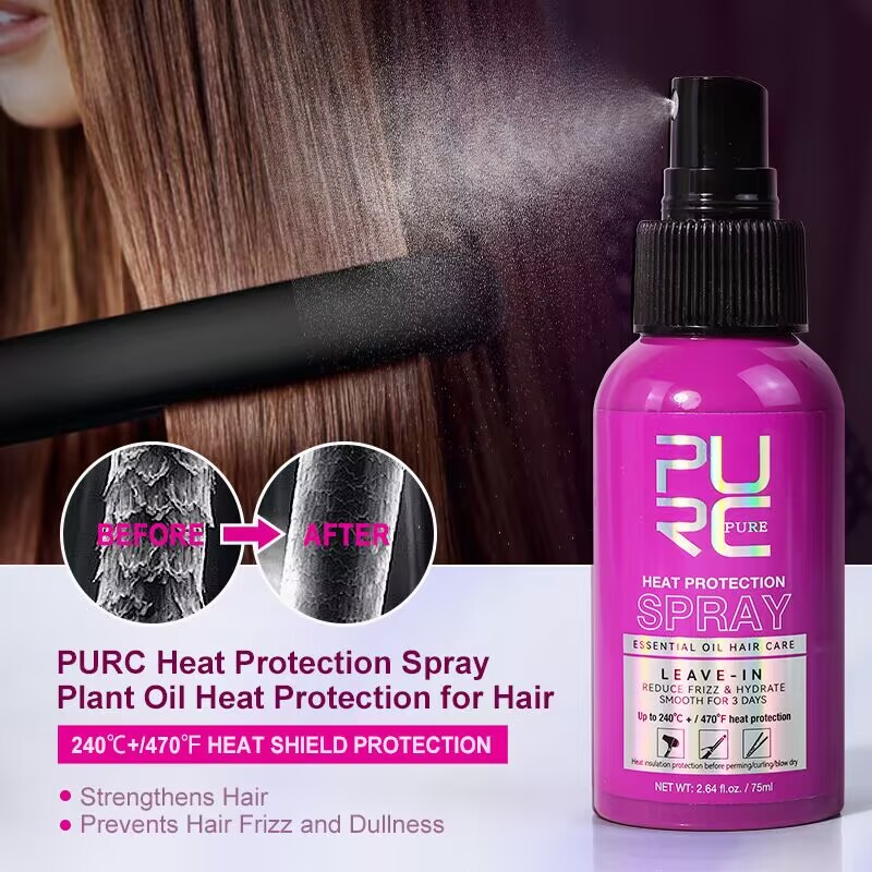 PURC Heat Protectant Spray Coc - Hair Care Heat Protectant recension och pris