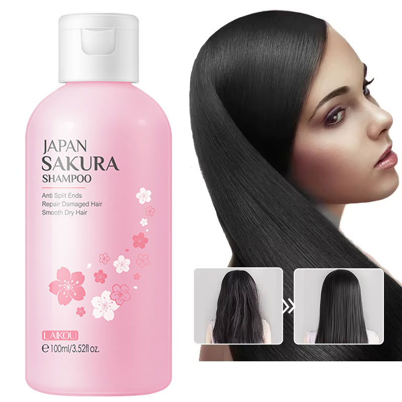 LAIKOU Japan Sakura  Shampoo R - Hair Care Vitamin E recension och pris