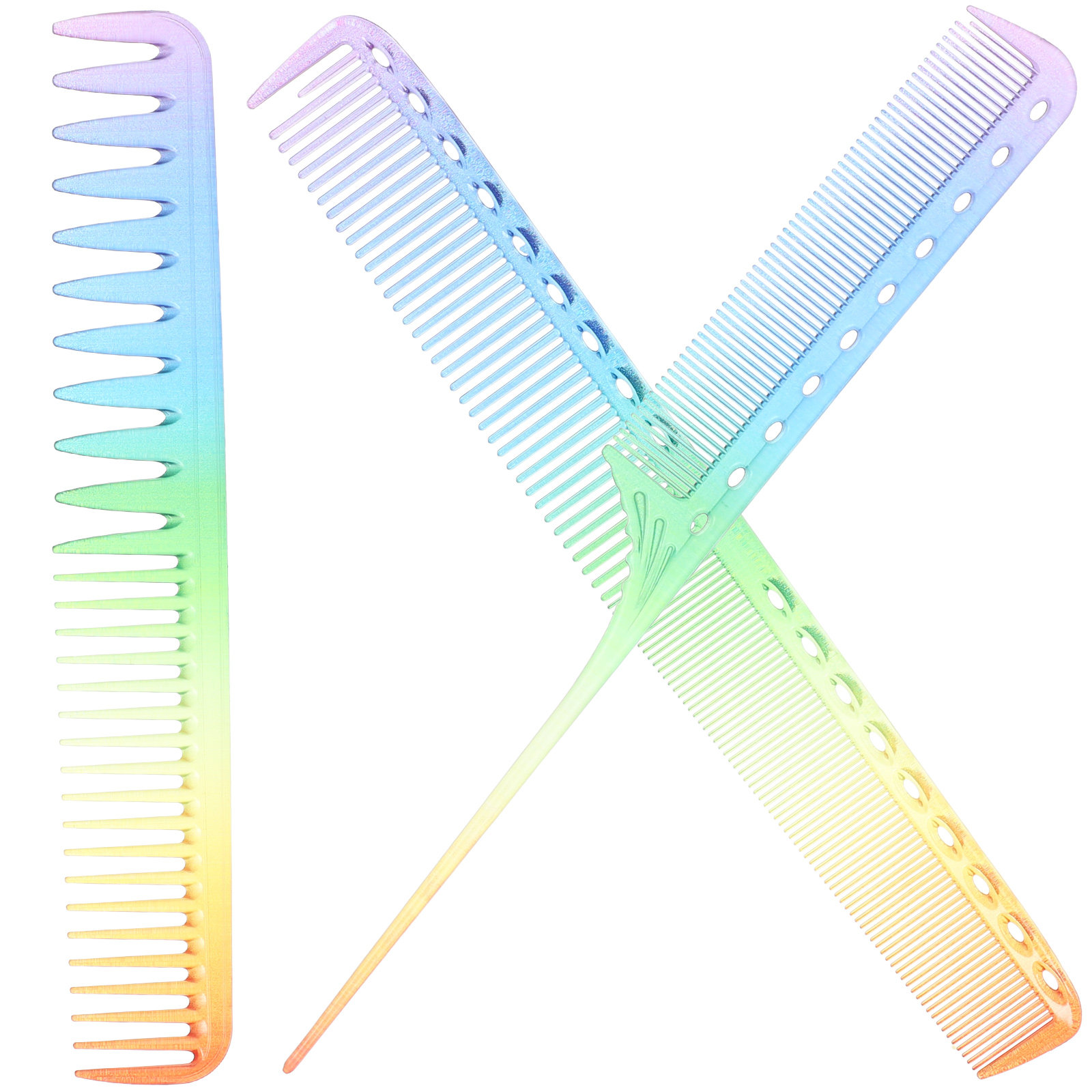 3Pcs Barber Comb Hairdressing  - Hair Care Tools recension och pris