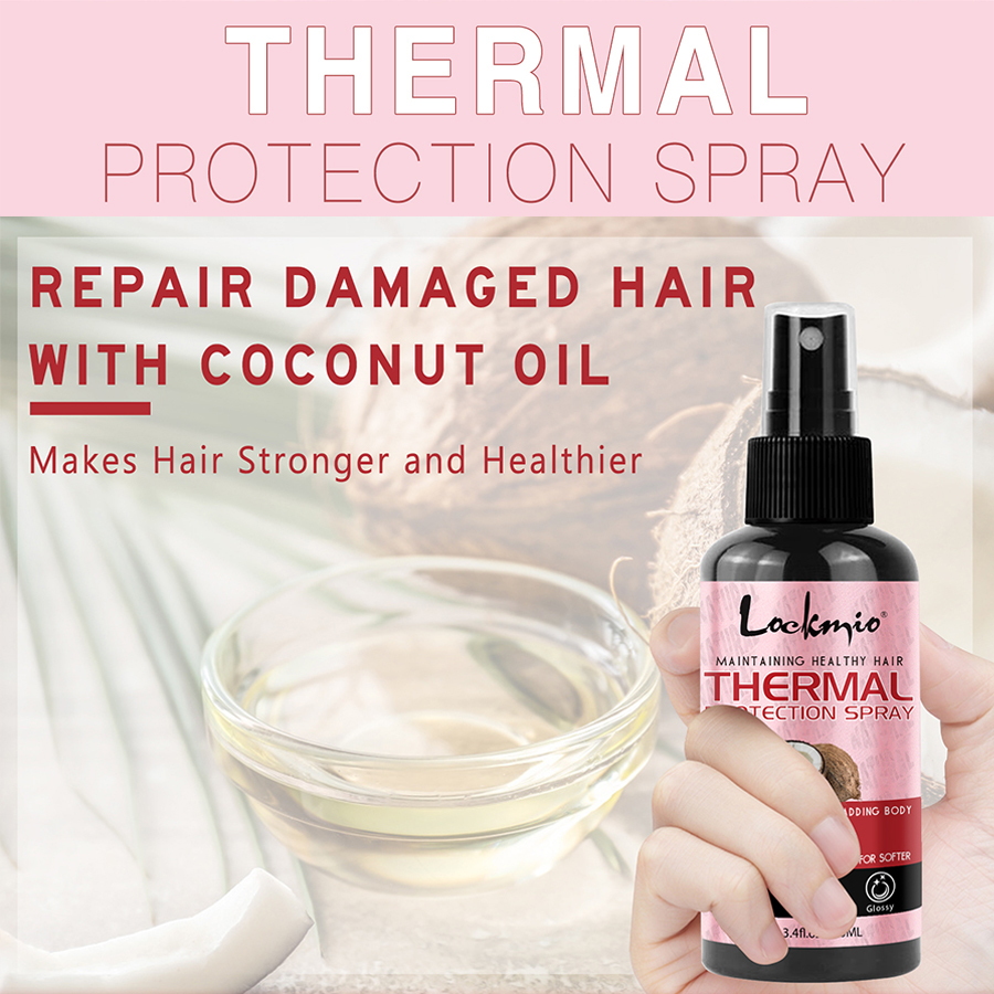 Heat Protection Spray Deep Nou - Hair Care Heat Protectant recension och pris