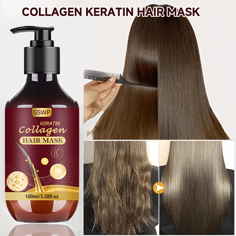 GSWP Collagen Keratin Hair Mas - Hair Care Heat Protectant recension och pris