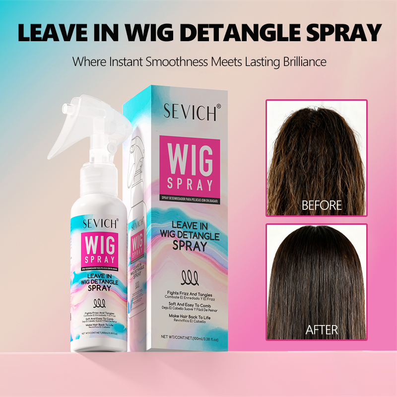 Leave-In Wig Spray Wig Care So - Hair Care Heat Protectant recension och pris