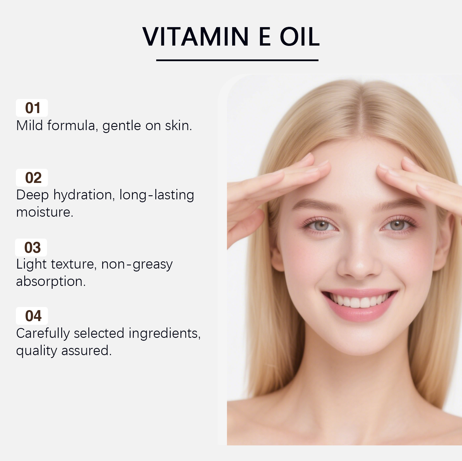 Vitamin E Oil - Gentle Hydrati - Hair Care Vitamin E recension och pris