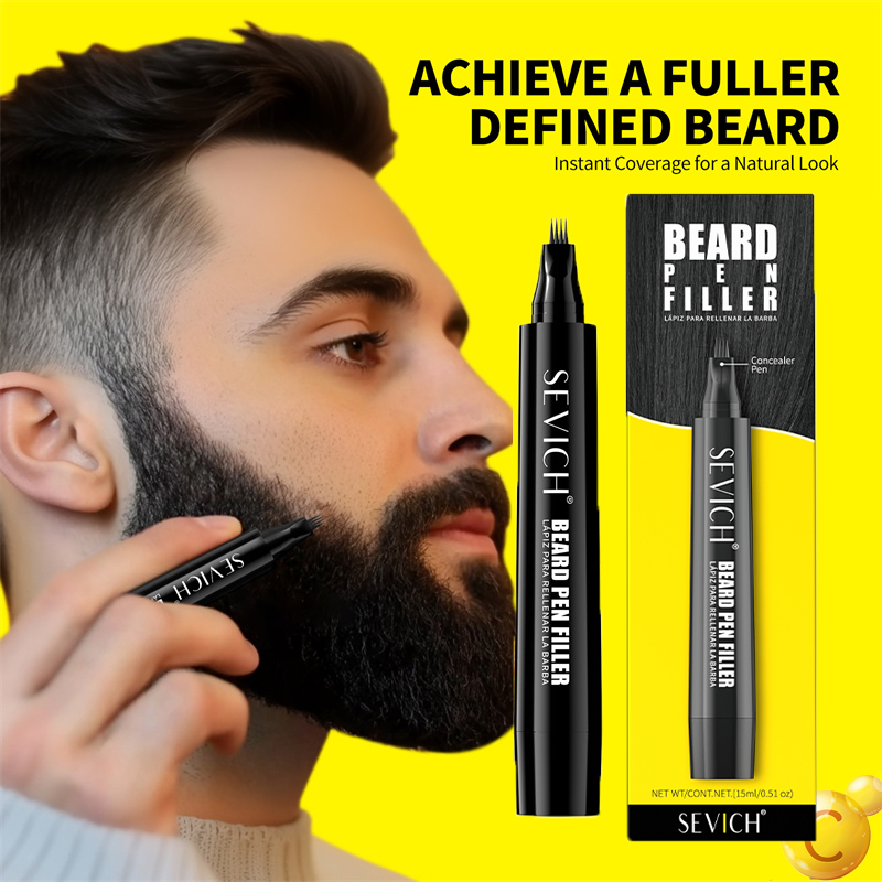 Black Beard Filler Pen for Men - Hair Care Vitamin E recension och pris