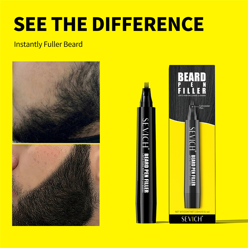 Black Beard Filler Pen for Men - Hair Care Vitamin E recension och pris