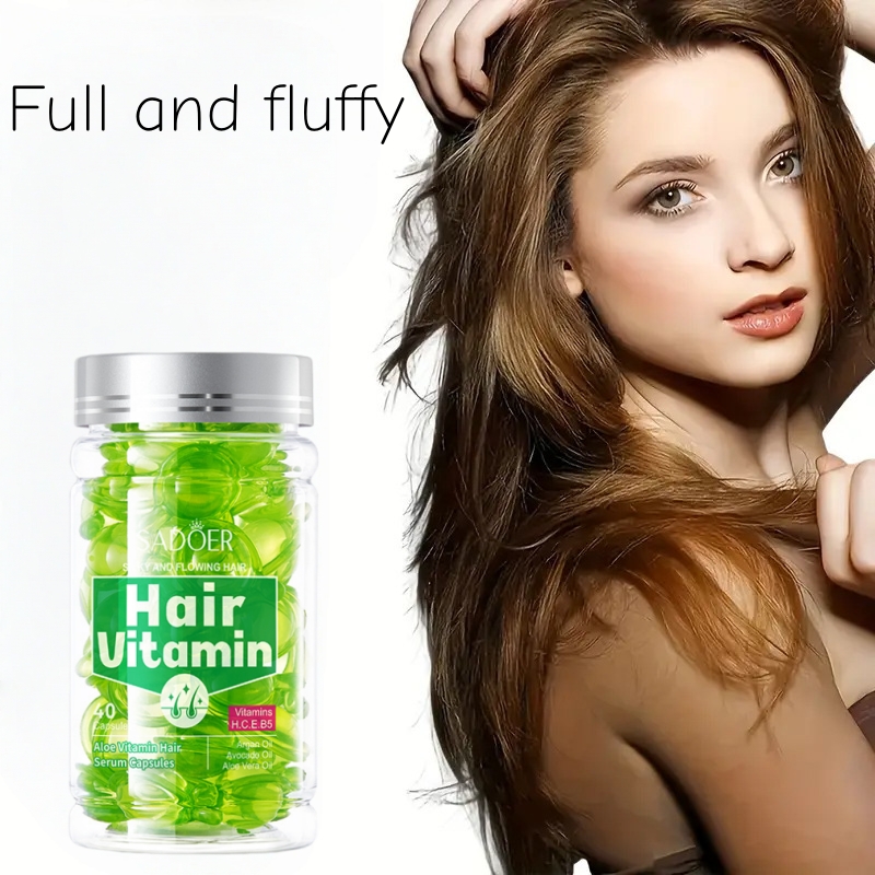 40Pcs Aloe Vera Vitamin Hair C - Hair Care Vitamin E recension och pris