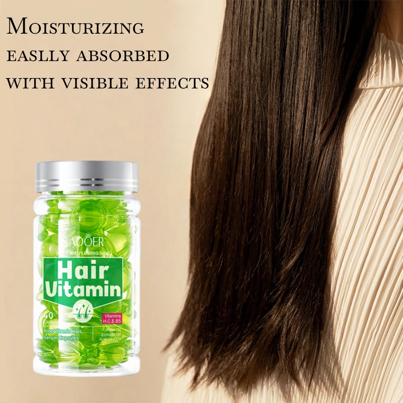 40Pcs Aloe Vera Vitamin Hair C - Hair Care Vitamin E recension och pris