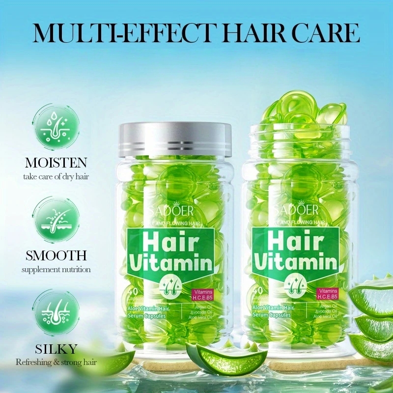 40Pcs Aloe Vera Vitamin Hair C - Hair Care Vitamin E recension och pris