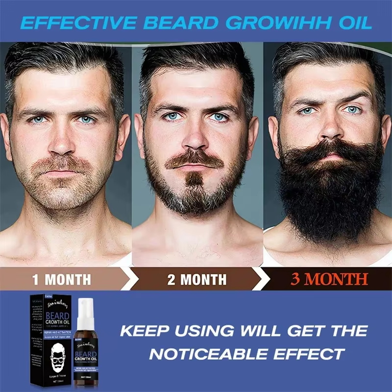 Beard Growth Oil Beard Wax Bal - Hair Care Vitamin E recension och pris