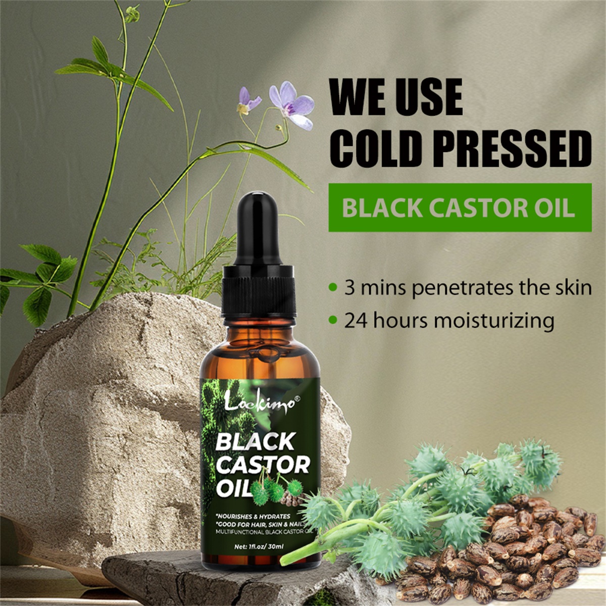 Hair Care and Growth Set Black - Hair Care Heat Protectant recension och pris